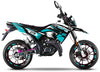 Dekor kit Generic Trigger SM 50cc 2006-2018 Skynine | Motorradaufkleber | Personalisierung 50cc | armysctv