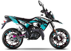 Dekor kit Generic Trigger SM 50cc 2006-2018 Skynine | Motorradaufkleber | Personalisierung 50cc | armysctv