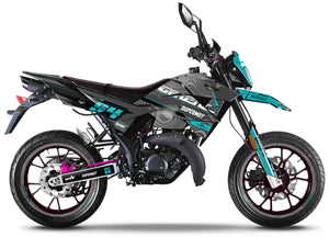 Deko-sett Generic Trigger SM 50cc 2006-2018 Utstyr | motorsykkelklistremerker | tilpasning 50cc | armysctv