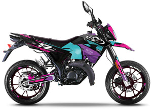 Kit déco Generic Trigger SM 50cc 2006-2018 Synth | autocollants moto | personnalisation 50cc | armysctv