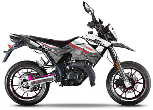 Kit pegatinas Generic Trigger SM 50cc 2006-2018 Guerra | pegatinas para moto | personalización 50cc | armysctv