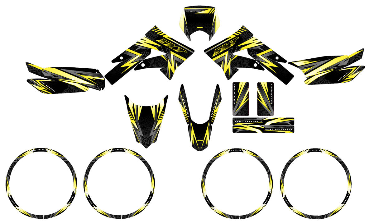 Kit déco 50cc Gilera SMT 2011-2017 Alpha