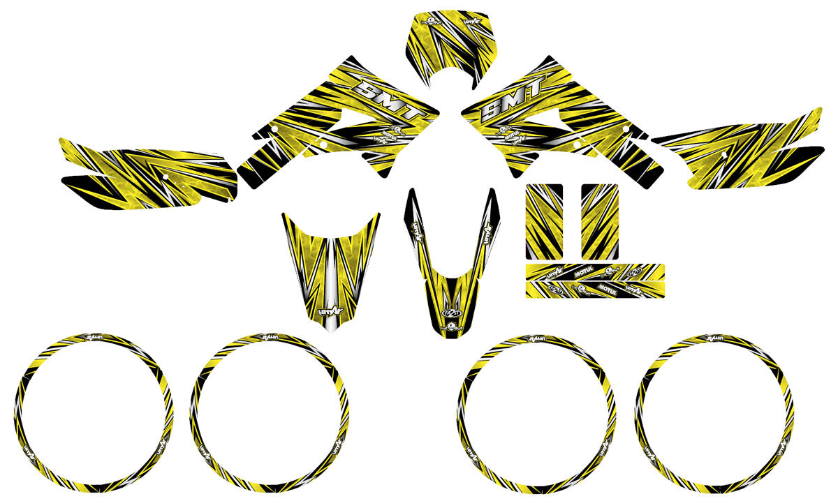 Kit déco 50cc Gilera SMT 2011-2017 Cutvector