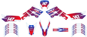 Kit déco 50cc Gilera SMT 2011-2017 Army France | autocollants moto | personnalisation 50cc | armysctv