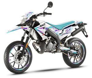 Kit déco 50cc Gilera SMT 2018-2025 Lys | autocollants moto | personnalisation 50cc | armysctv