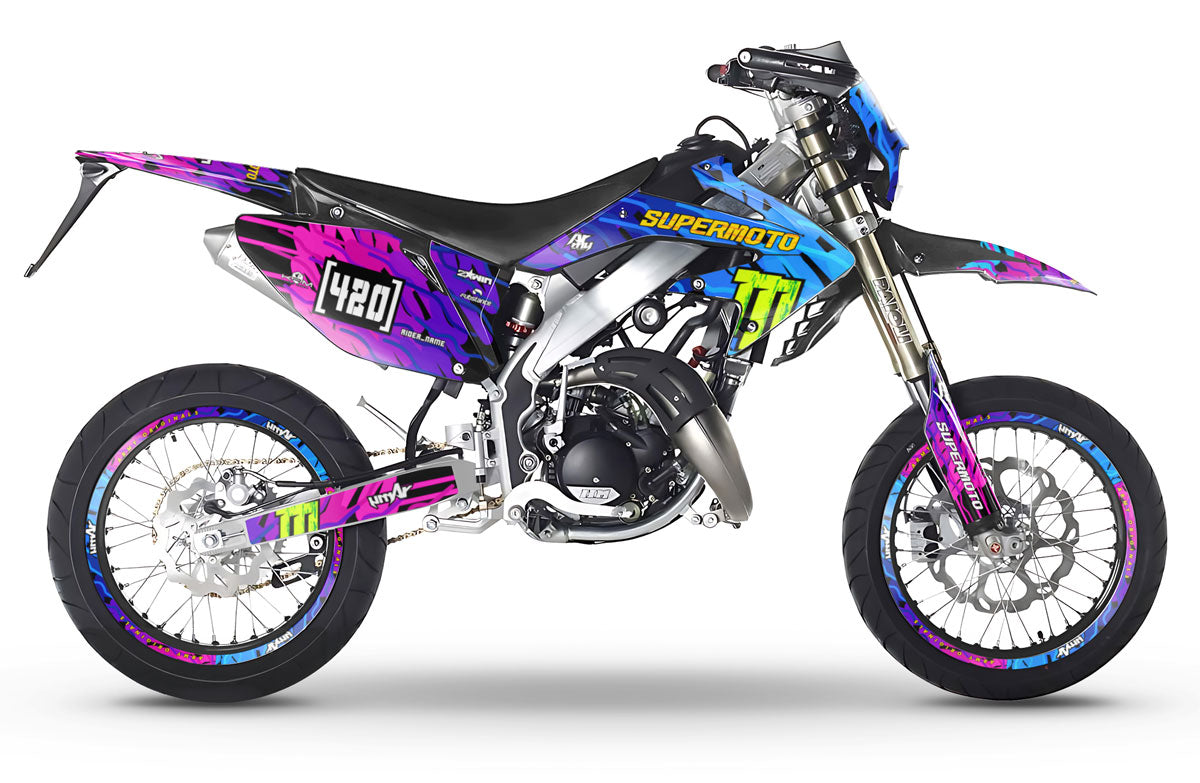 Kit déco HM CRM 50 Derapage Sparkler