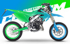 Kit pegatinas 100% personalizado Honda HM CRM 50 Derapage | pegatinas para moto | personalización 50cc | armysctv