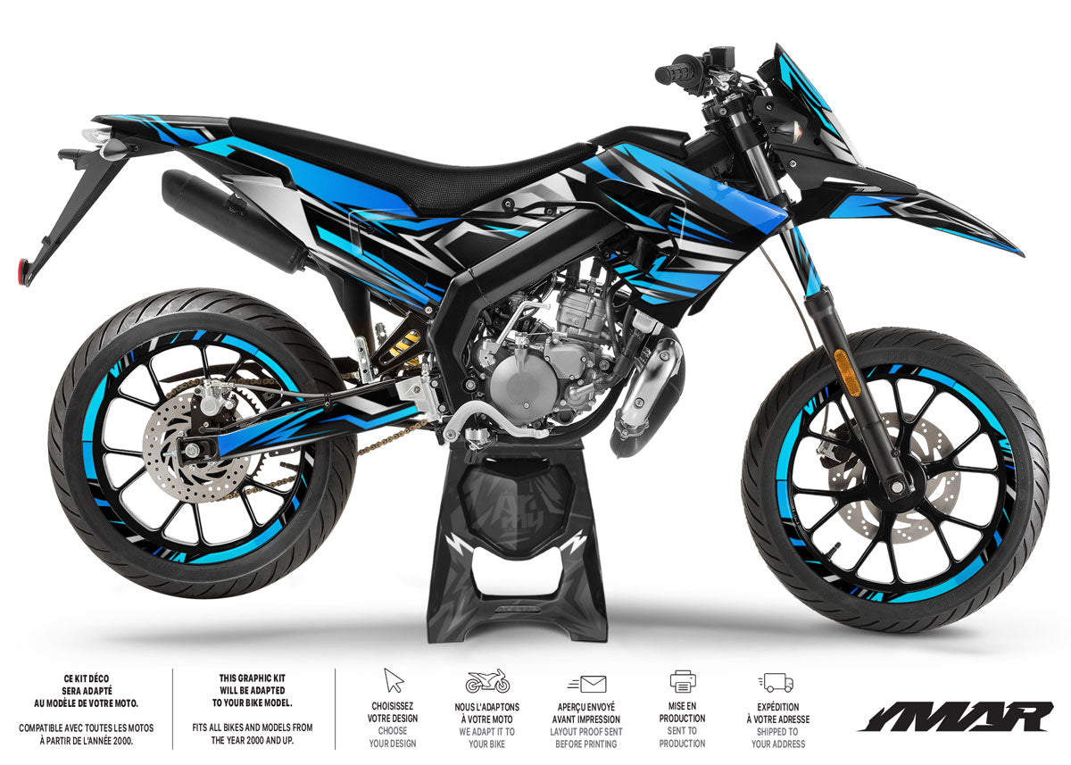 Kit déco 50cc Derbi Senda x-treme 2018-2025 All Inn