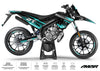 50cc Graphics kit Derbi Senda x-treme 2018-2025 Army Seventh