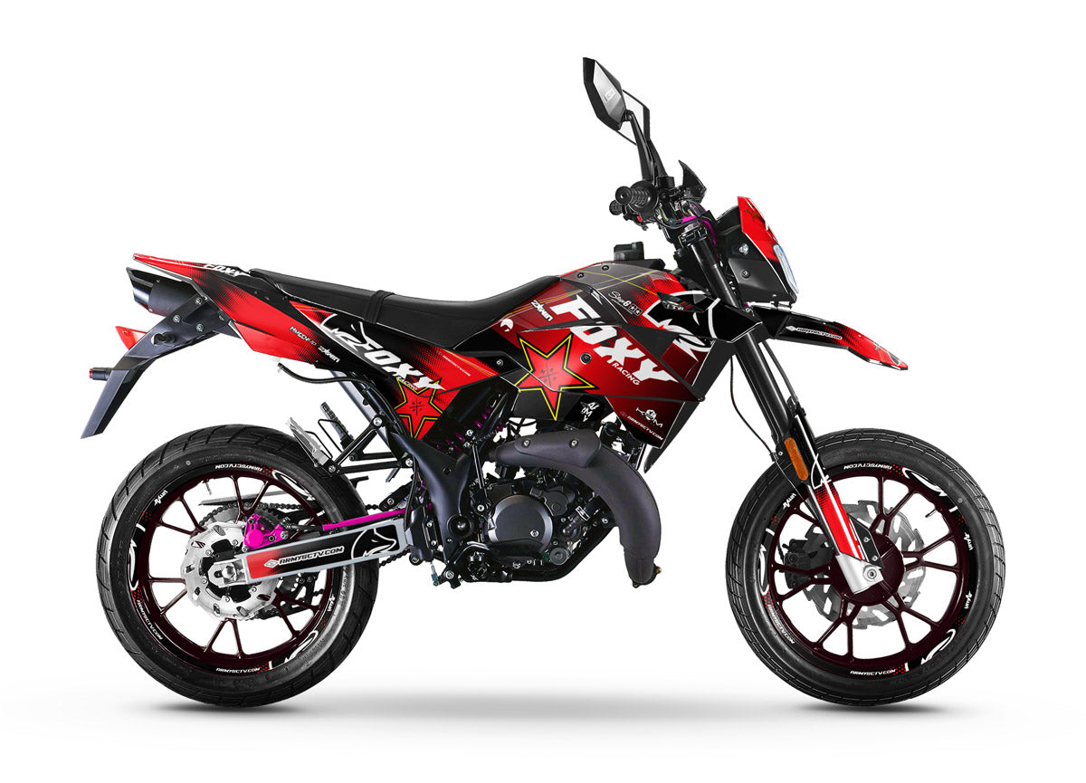 Kit pegatinas Generic Trigger SM 50cc 2006-2018 Army Fox
