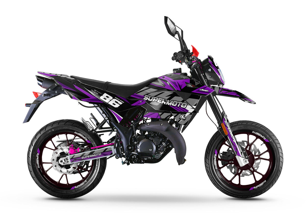 Kit pegatinas Generic Trigger SM 50cc 2006-2018 Frost