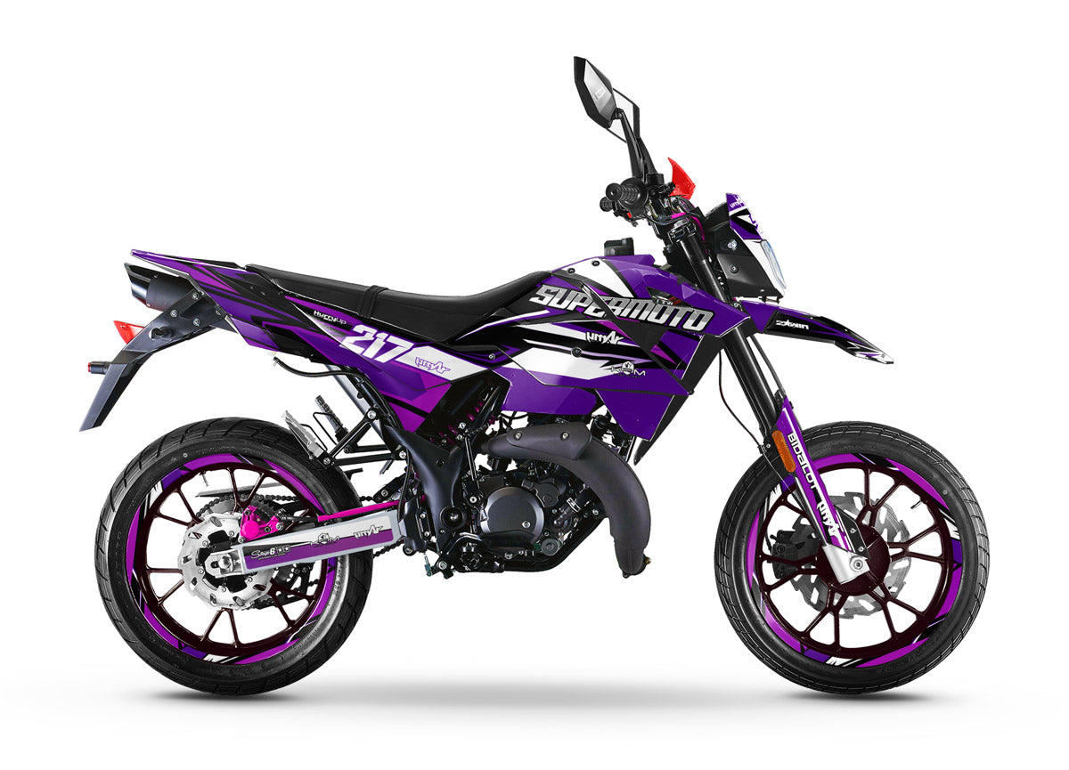 Kit pegatinas Generic Trigger SM 50cc 2006-2018 Lilaks