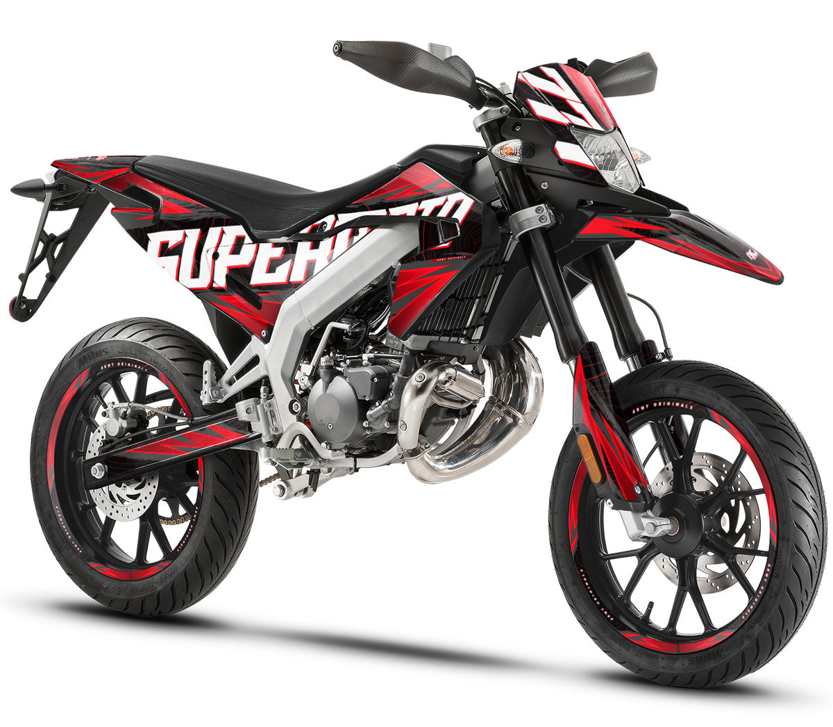 50cc Graphic decals Aprilia SX Yoshi - A Fun and Unique