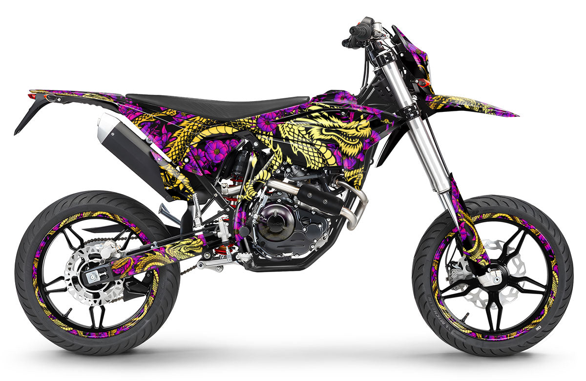 Graphics kit Beta RR 125 LC 2021-2026 Dragoflow
