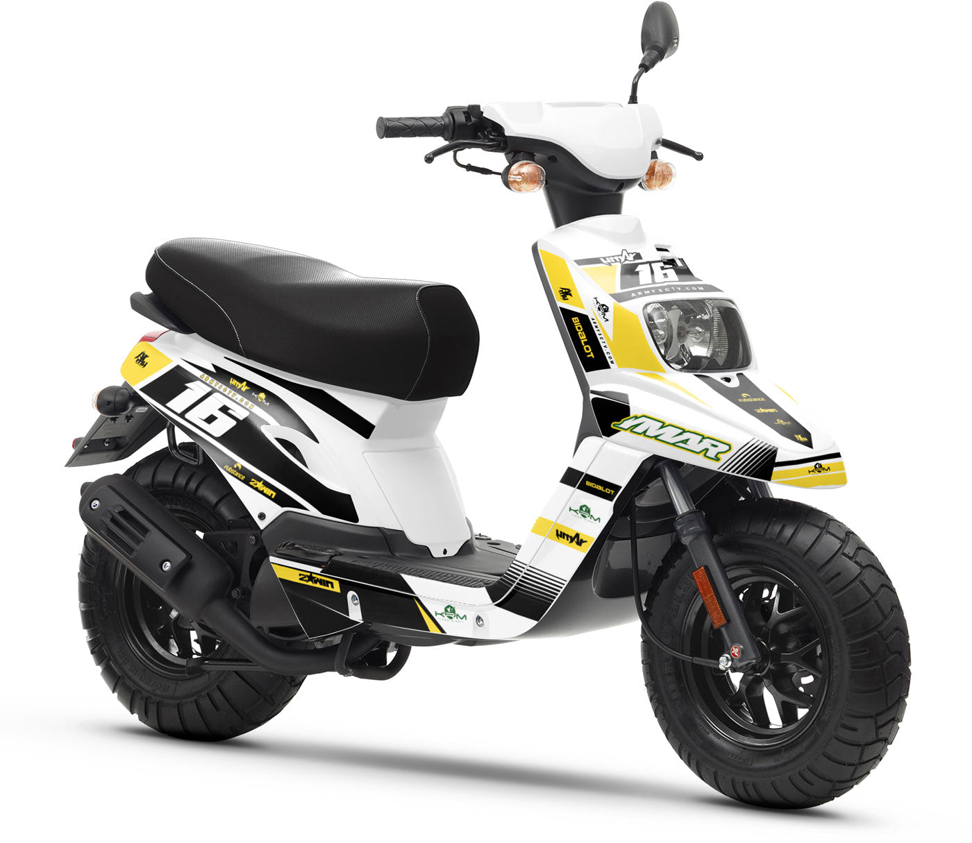 Kit pegatinas 50cc MBK Booster / Yamaha BW's 2004-2018 ¡Envíalo!