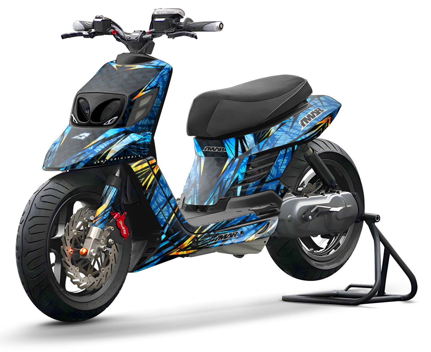 Graphics kit MBK Booster RX BCD/Yamaha BW's RX BCD Prestige