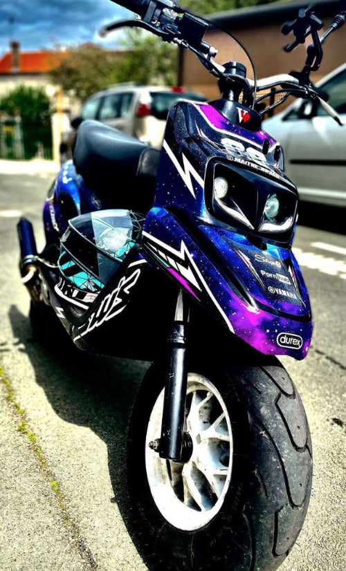 kit déco booster de type galaxy