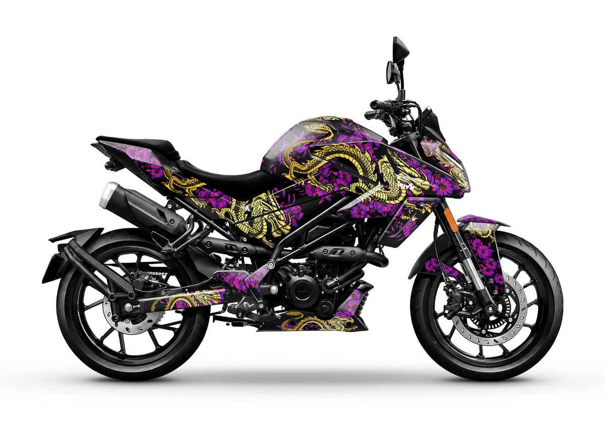 Dekor kit CF Moto 125 NK 2024-2026 Dragon