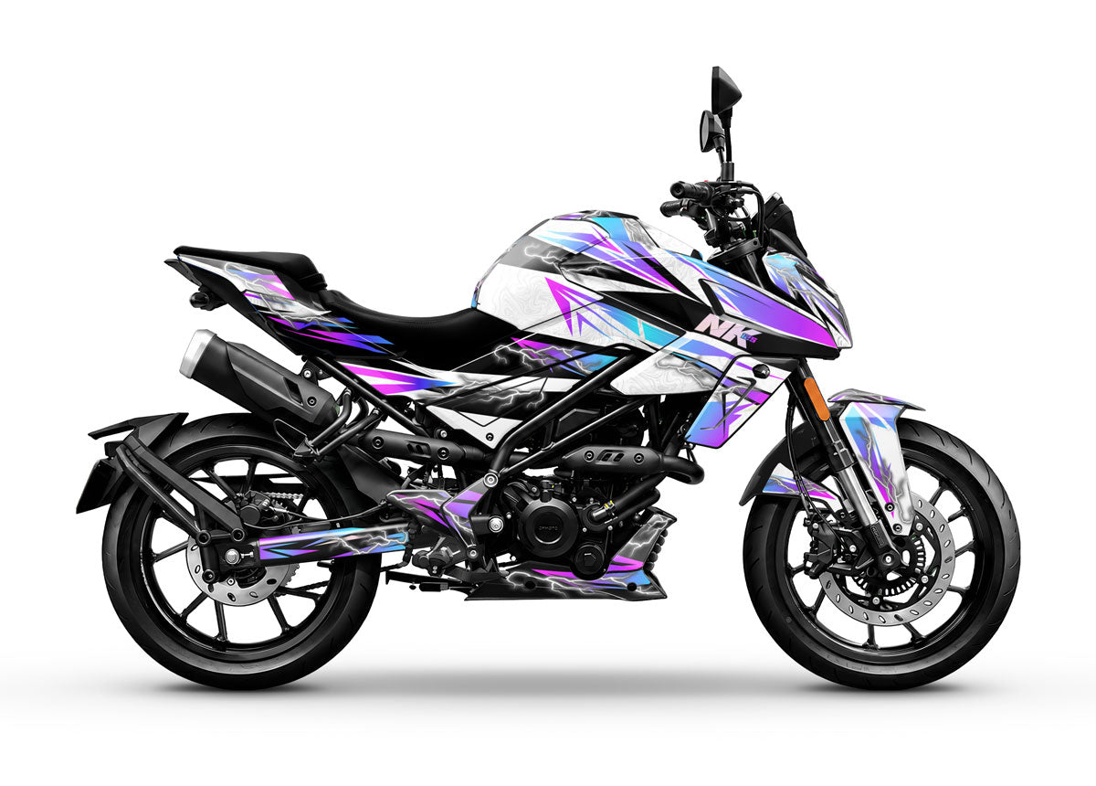 Dekor kit CF Moto 125 NK 2024-2026 Shiro