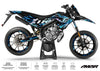 Kit déco 50cc Derbi Senda xtreme 2018-2026 Wheelyz