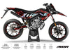 Kit déco 50cc Derbi Senda xtreme 2018-2026 Wheelyz