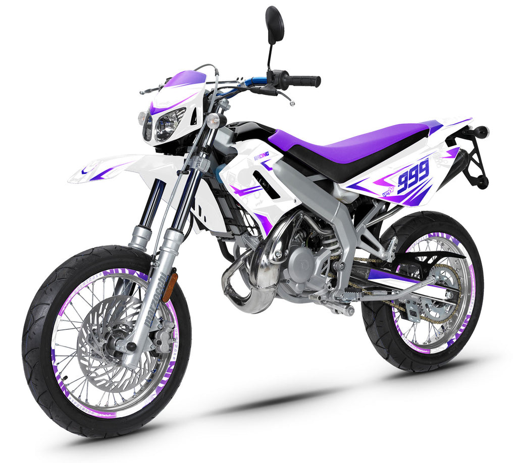 Dekalsett 50cc Derbi DRD Racing Cold - En Iskald og Elegant Stil – armysctv