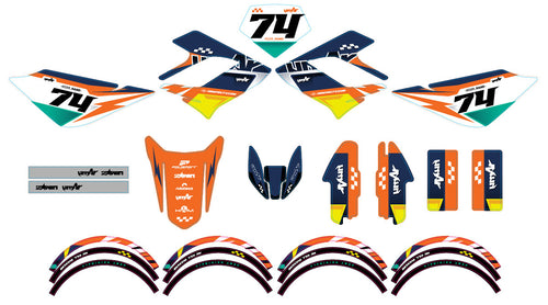 Kit déco 50cc Derbi DRD Racing K-Style