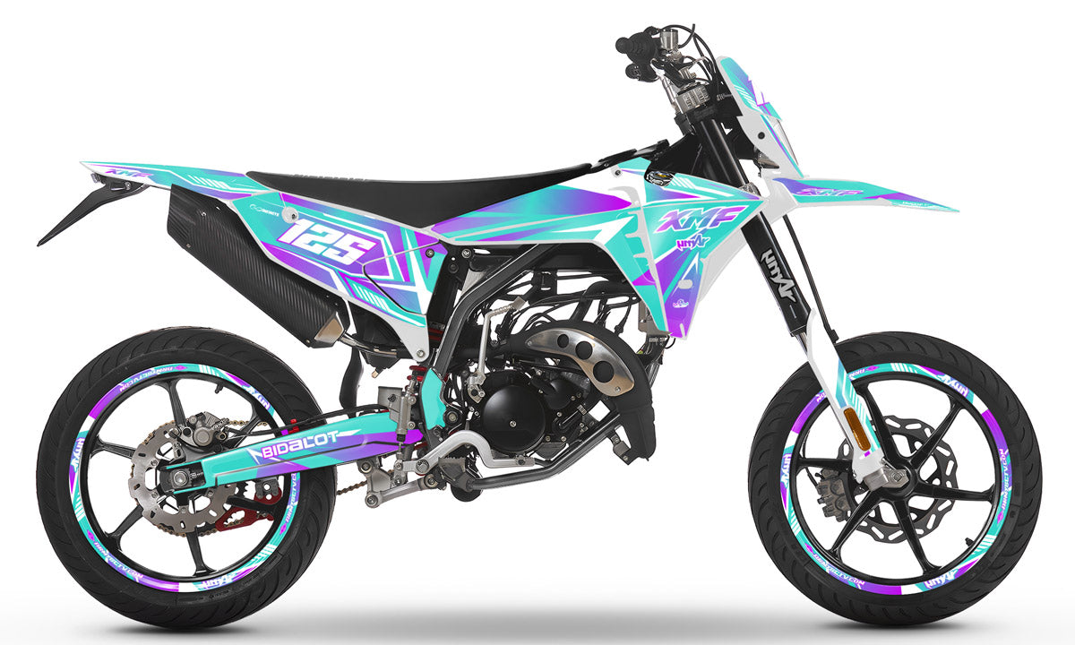 Kit grafiche Fantic 50cc 2023-2026 MX Sky