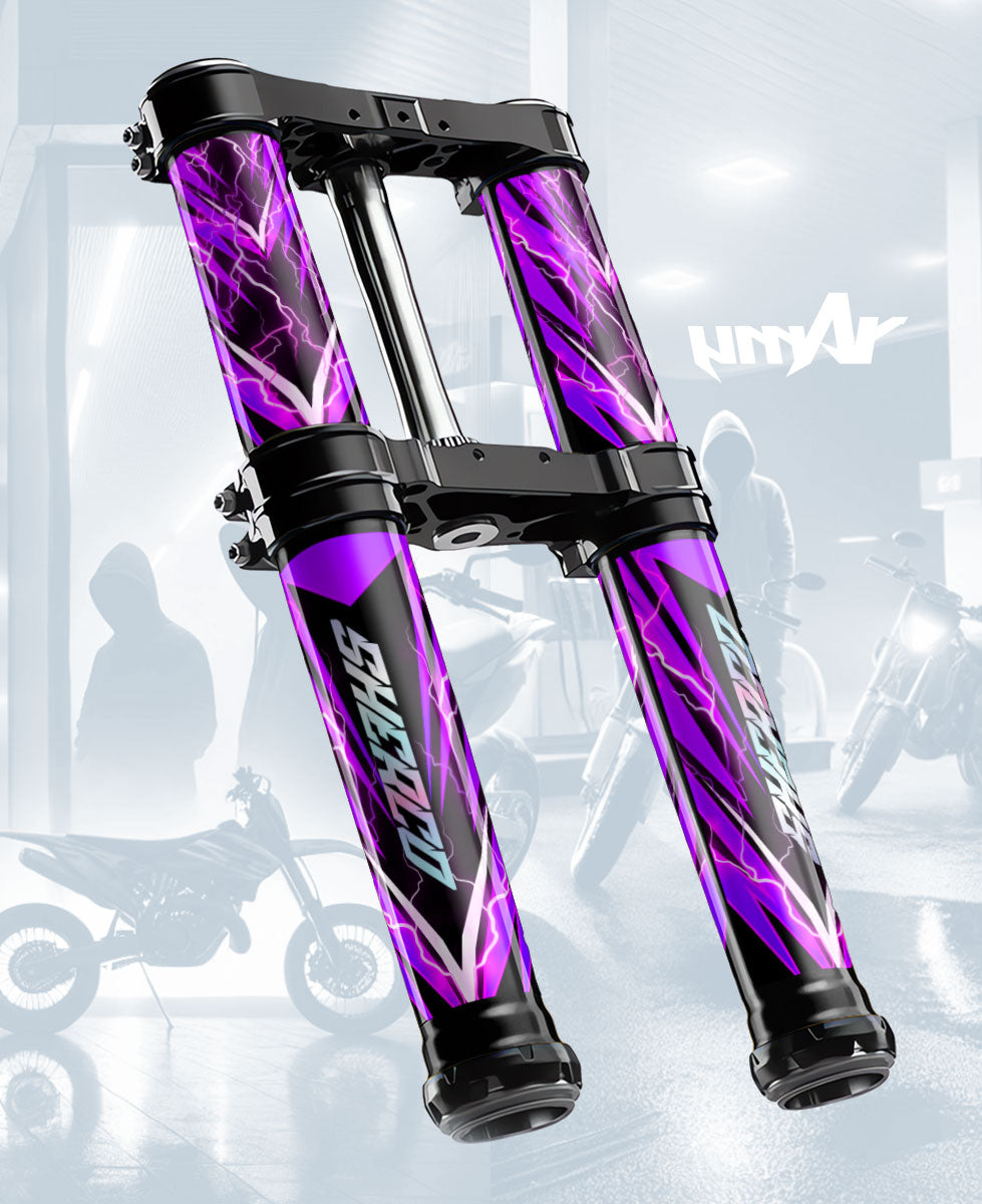 kit déco complet pour fourche inversé 