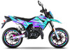 Dekor kit Generic Trigger SM 50cc 2006-2018 MX Sky
