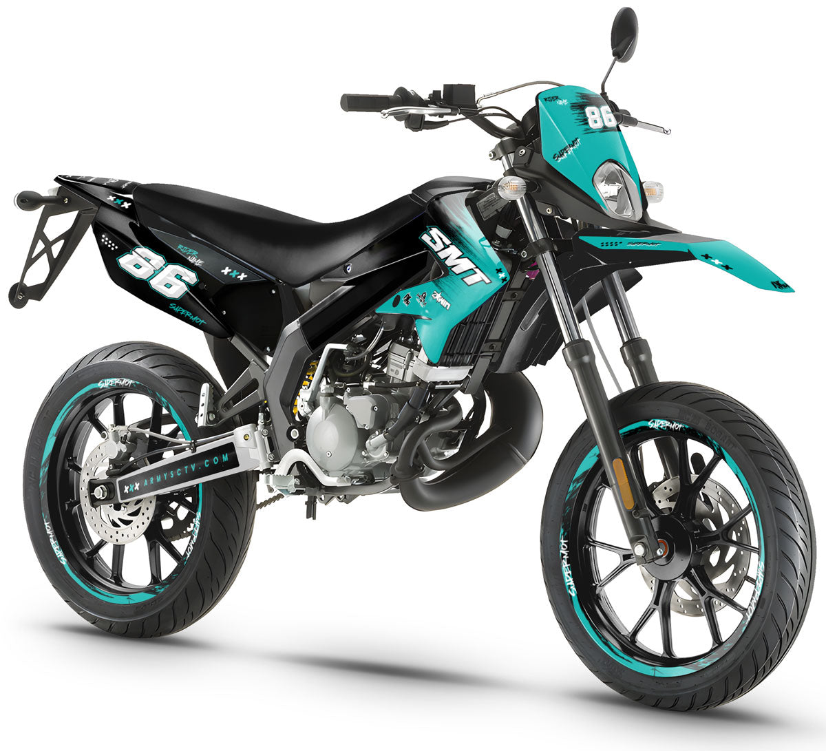 Kit déco 50cc Gilera SMT 2011-2017 Fasthouse