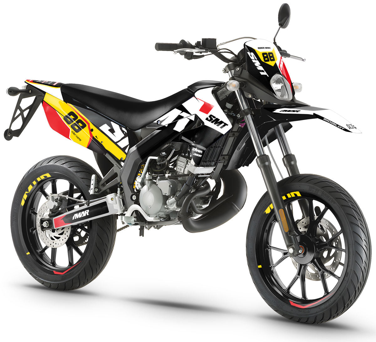 Kit de pegatinas 50cc Gilera SMT 2011-2017 Army Kainam