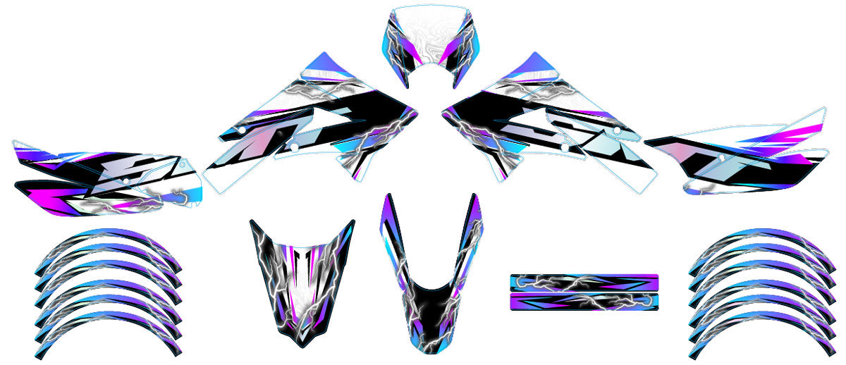 Kit déco 50cc Gilera 2011-2017 Shiro