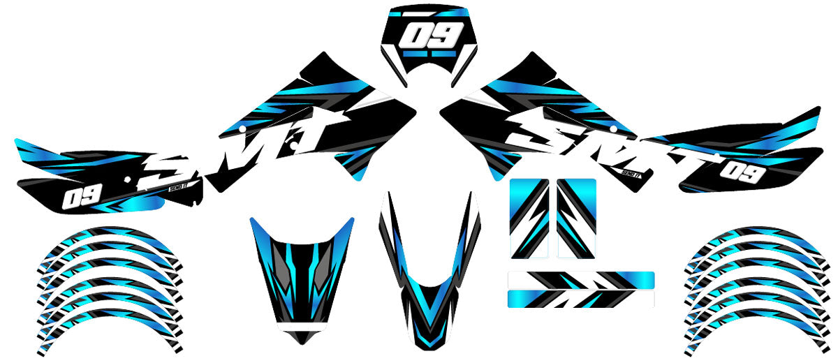 Kit déco 50cc Gilera SMT 2011-2017 Vision