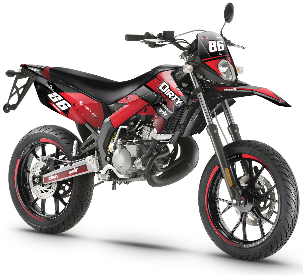 Kit déco 50cc Gilera SMT 2011-2017 Yoshi