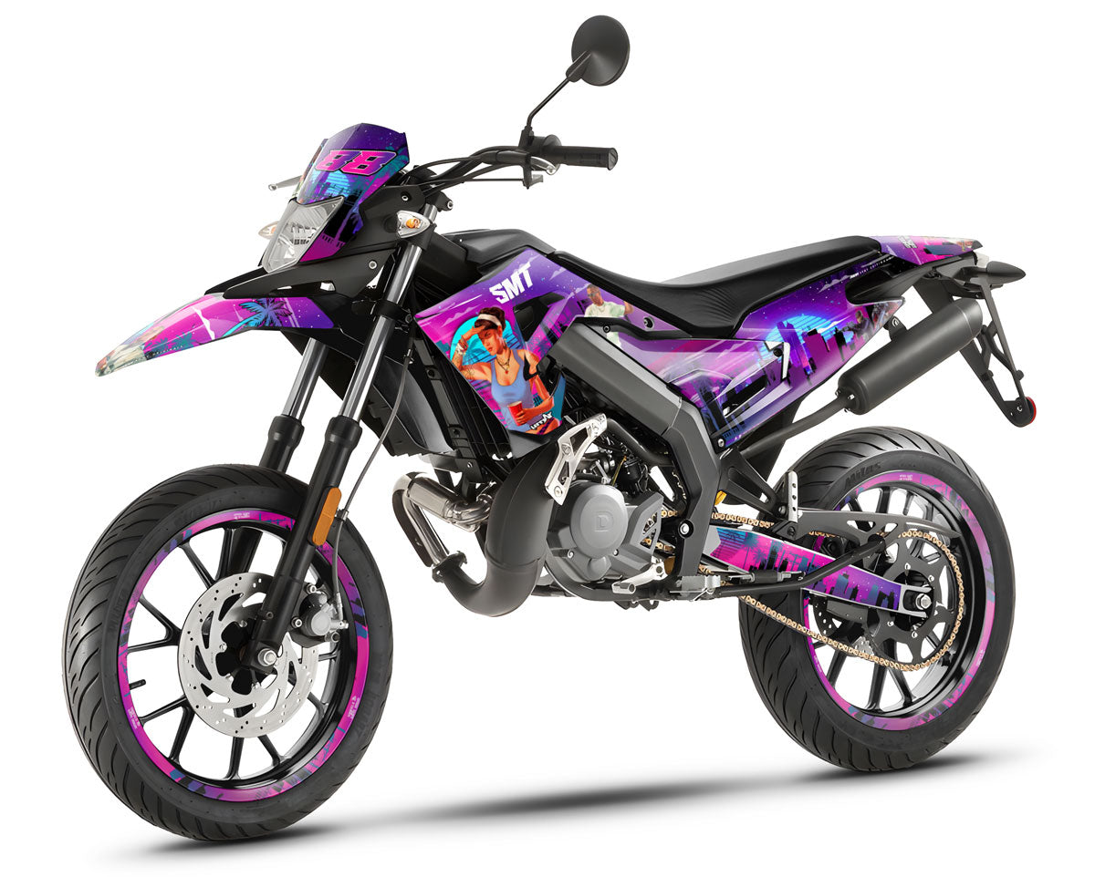 Kit déco 50cc Gilera SMT 2018-2025 Vice City