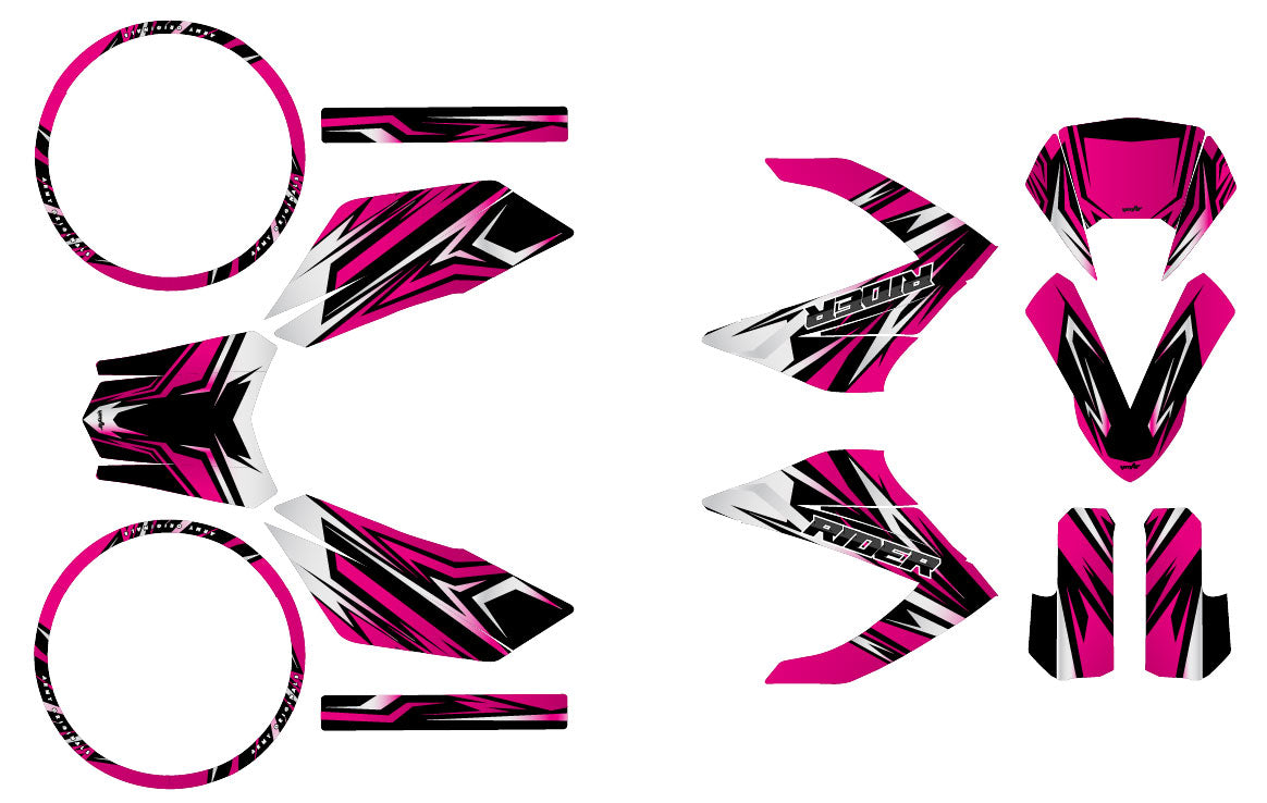 Kit déco 50cc Masai Rider 2012-2025 All inn