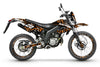 Dekor kit 50cc Masai Rider 2012-2025 Zebra Stil