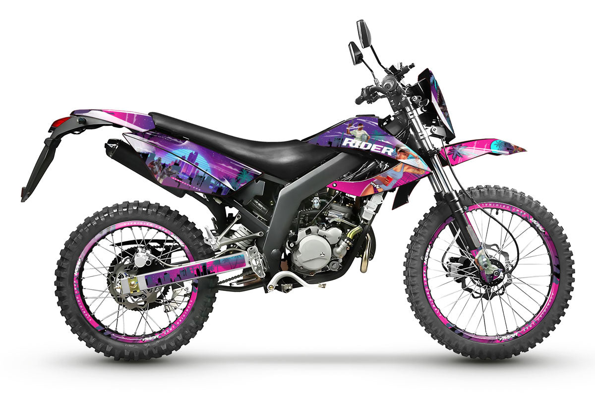 Kit déco 50cc Masai Rider 2012-2025 Vice City