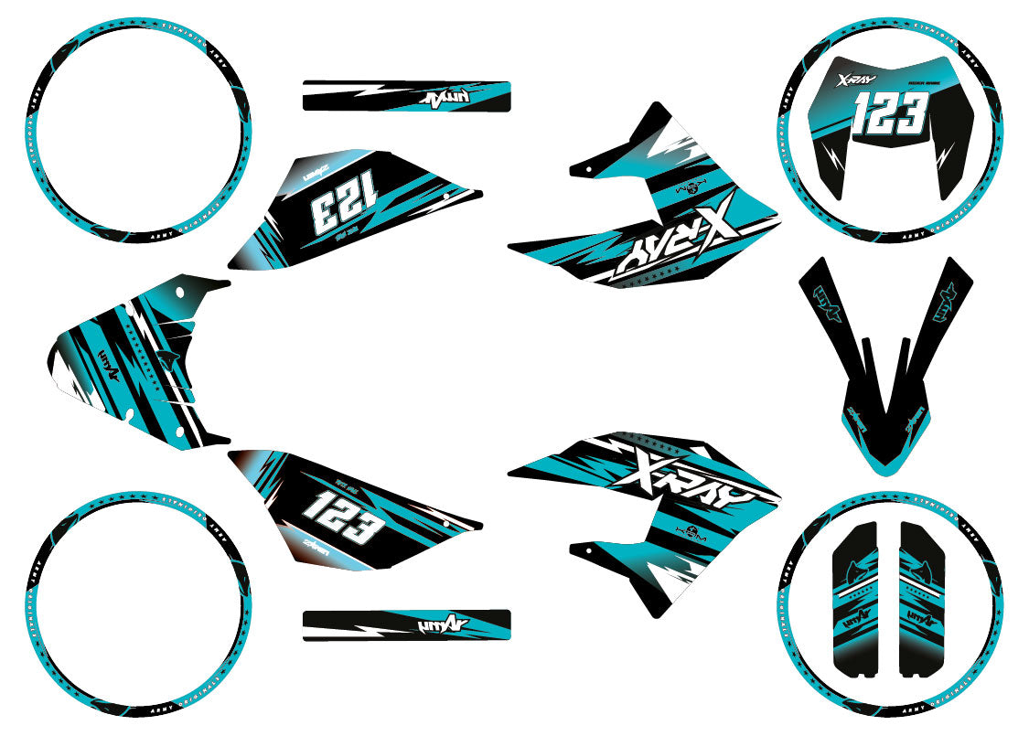 Dekor kit 50cc Masai X-Ray 2019-2025 Traum