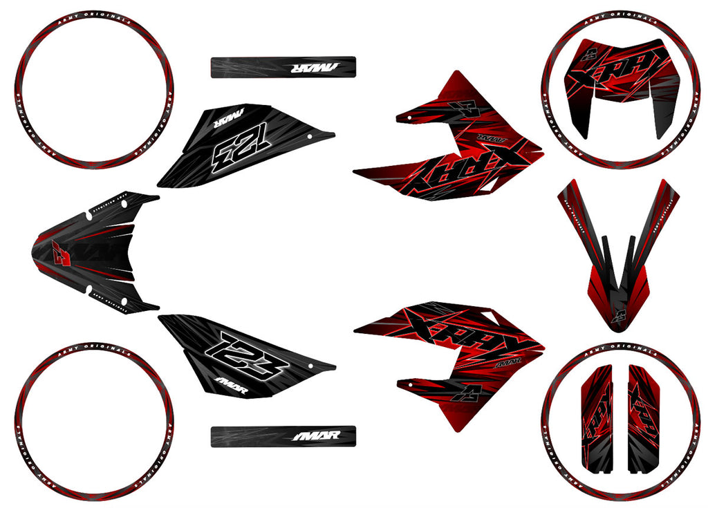 Kit déco 50cc Masai X-Ray 2019-2025 Flynther