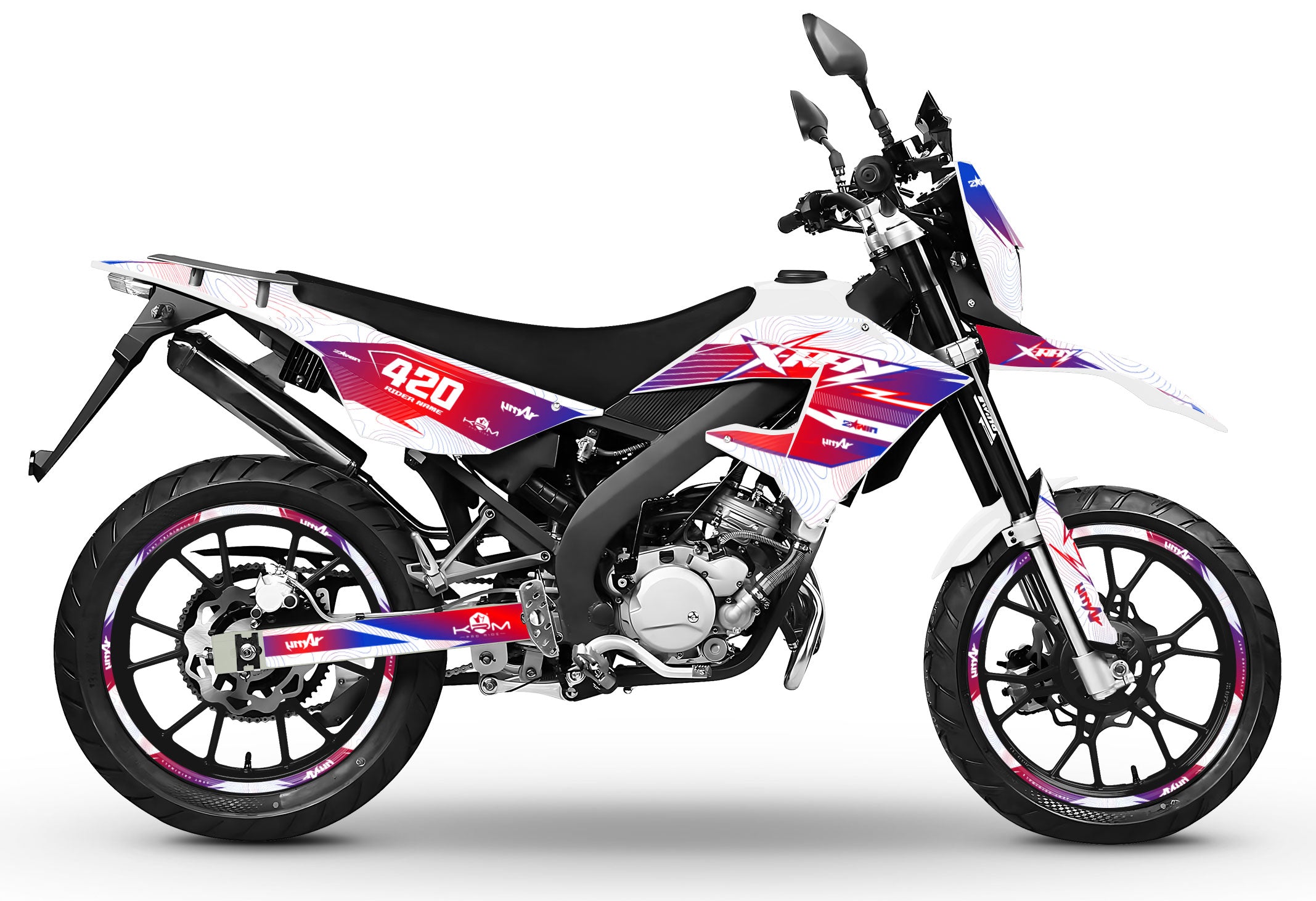 Dekor kit 50cc Masai X-Ray 2019-2025 Frankreich