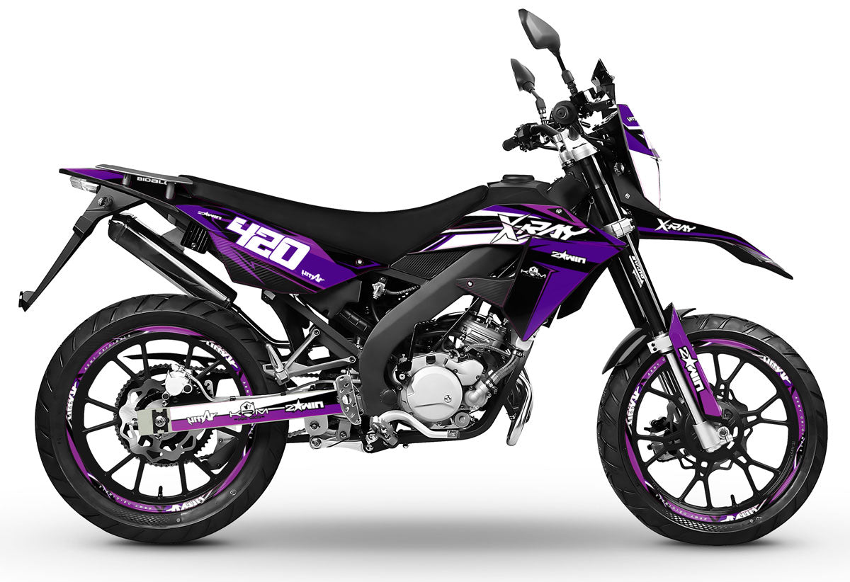 Dekor kit 50cc Masai X-Ray 2019-2025 Lilaks