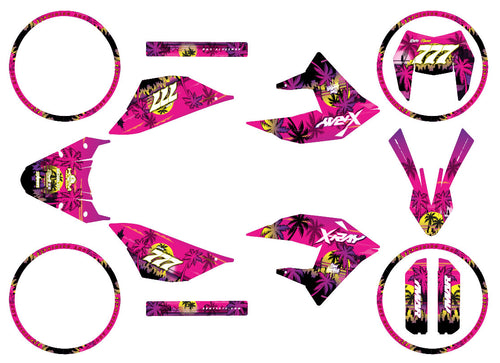 Kit déco 50cc Masai X-Ray 2019-2025 Miami evo