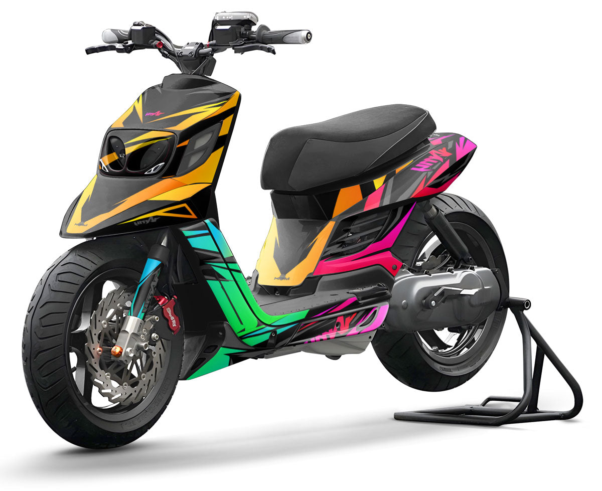 Graphics kit MBK Booster RX BCD/Yamaha BW's RX BCD Eclipse