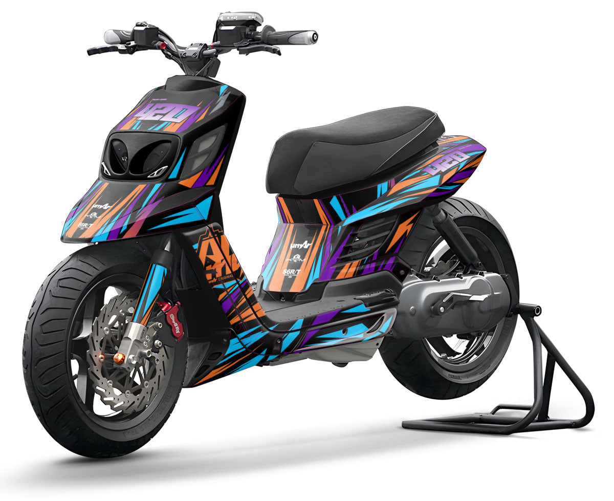 Kit pegatinas MBK Booster RX BCD/Yamaha BW's RX BCD Electrify