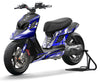 Kit de decoração MBK Booster RX BCD / Yamaha BW's RX BCD Army Crazy Blue