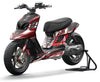 Kit de decoração MBK Booster RX BCD / Yamaha BW's RX BCD Army Crazy Blue