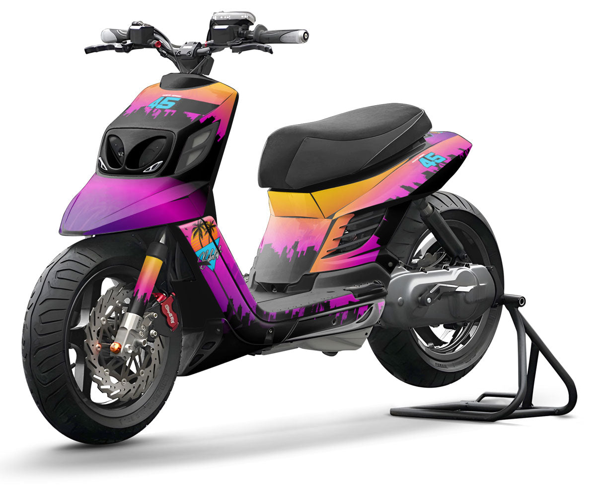 Graphics kit MBK Booster RX BCD/Yamaha BW's RX BCD Miami