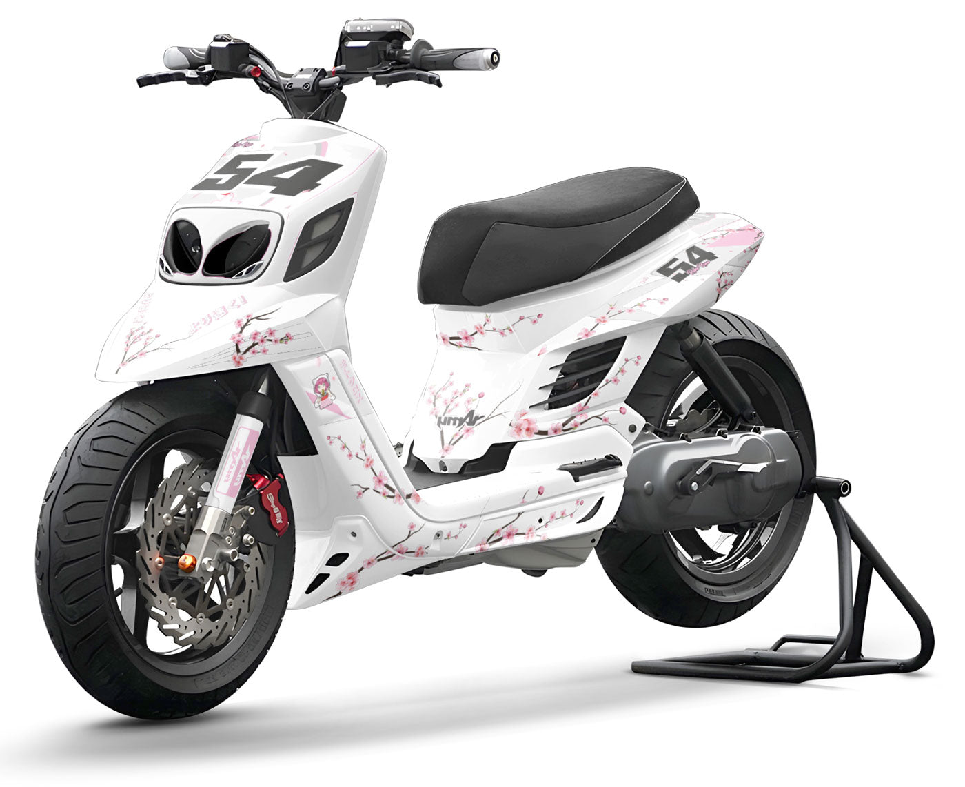 Graphics kit MBK Booster RX BCD/Yamaha BW's RX BCD Sakura